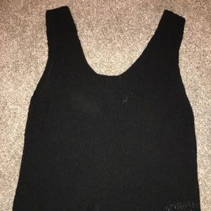 sweater tank top